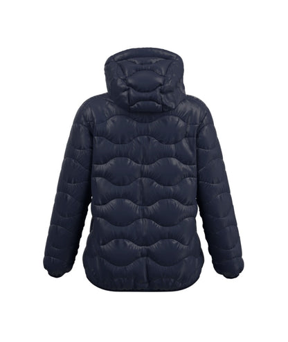 W Helium Down Hood Jacket-BLUE SHADOW