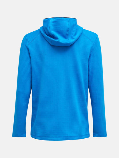 M Trail Polartec Zip Hood-BRILLIANT BLUE