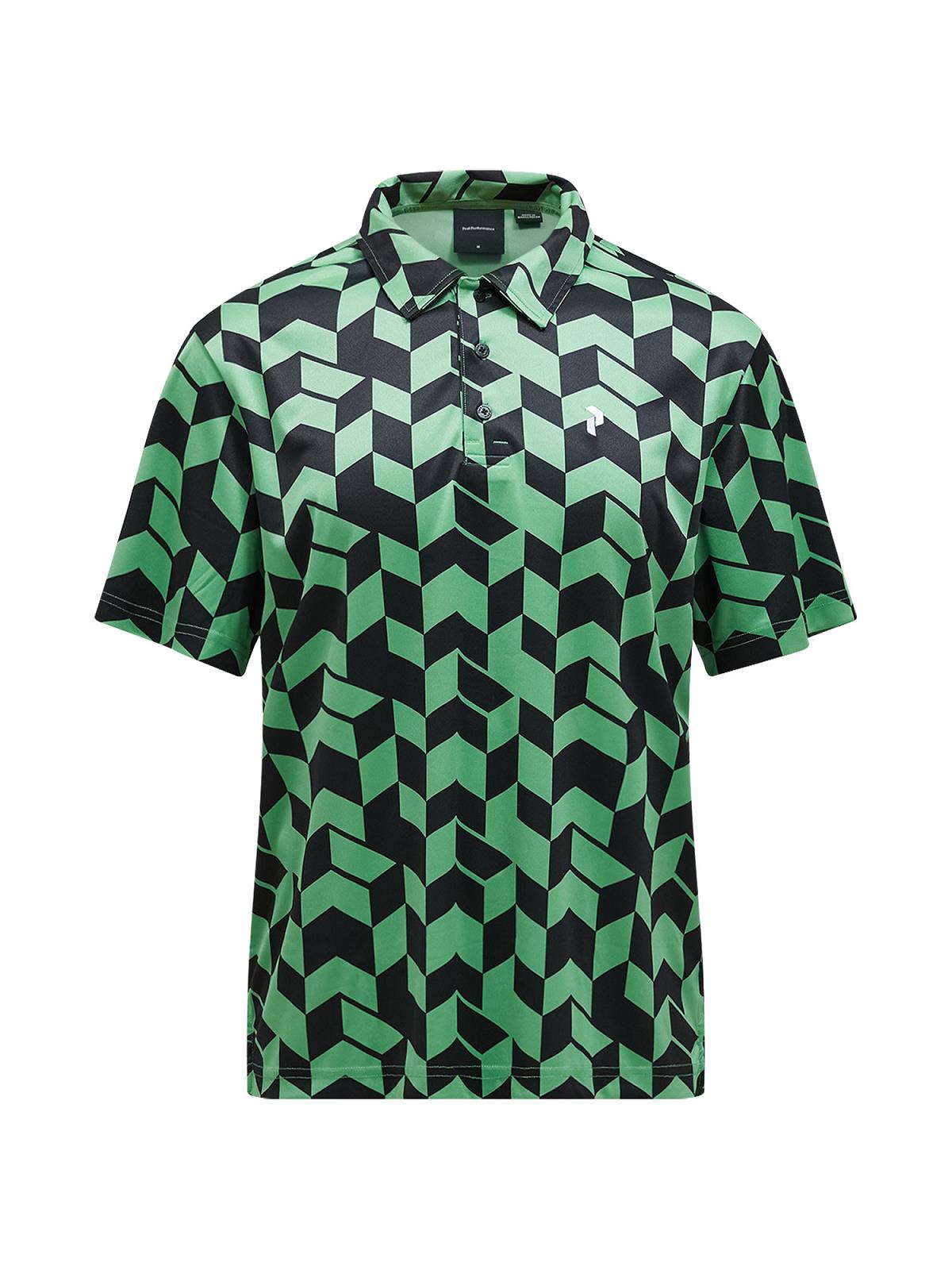 M Graphic SS Polo-PEPPERMINT