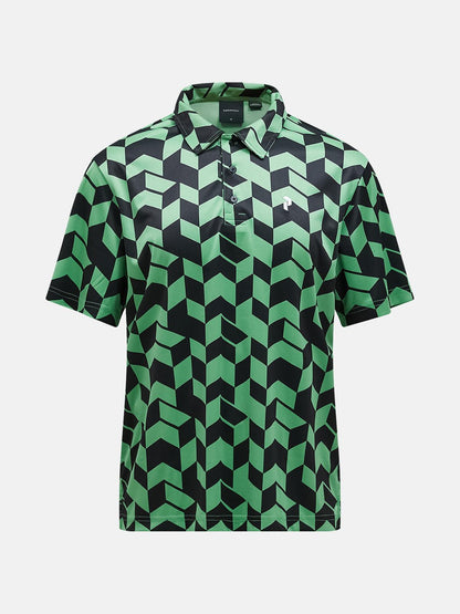 M Graphic SS Polo-PEPPERMINT