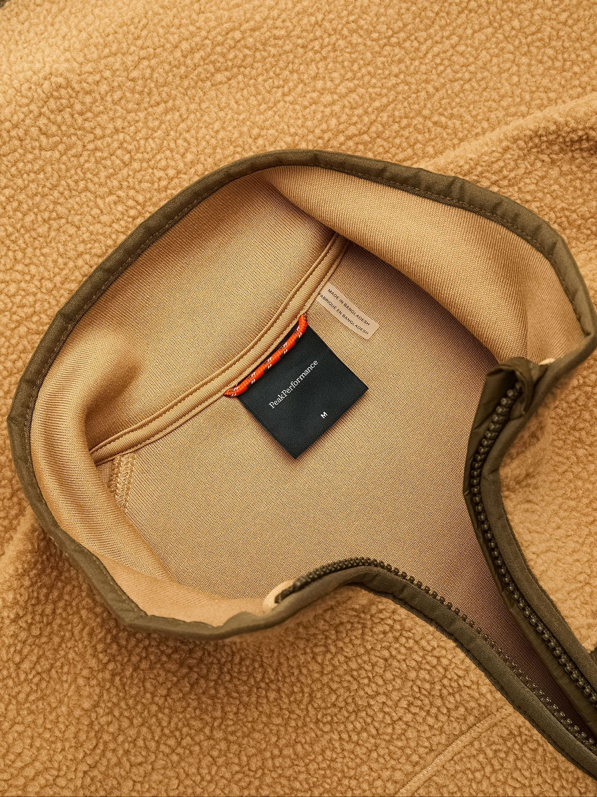 M Pile Vest SIERRA SAND