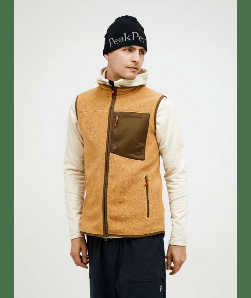 M Pile Vest SIERRA SAND