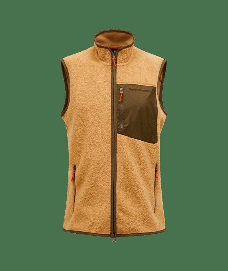 M Pile Vest SIERRA SAND