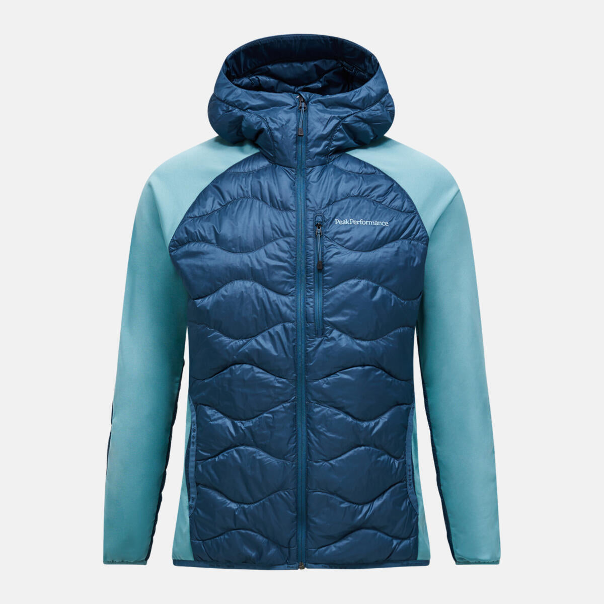 Helium Down Hybrid Hood Men