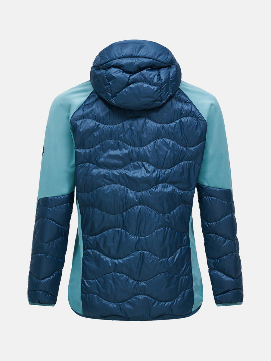 Helium Down Hybrid Hood Men