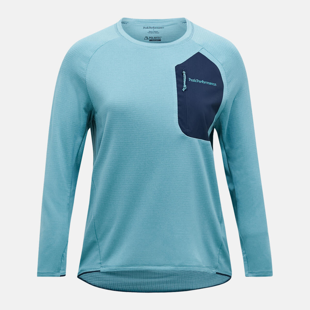 W Freelight Polartec Grid Crew