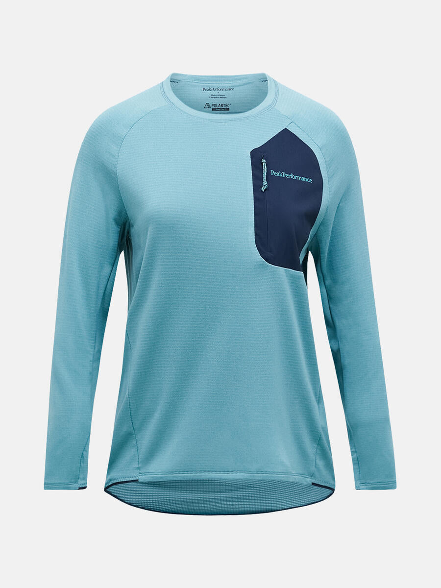 W Freelight Polartec Grid Crew