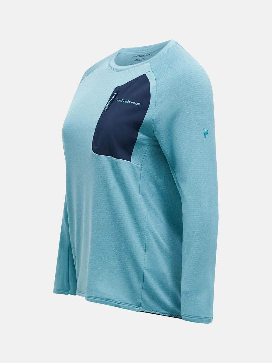 W Freelight Polartec Grid Crew