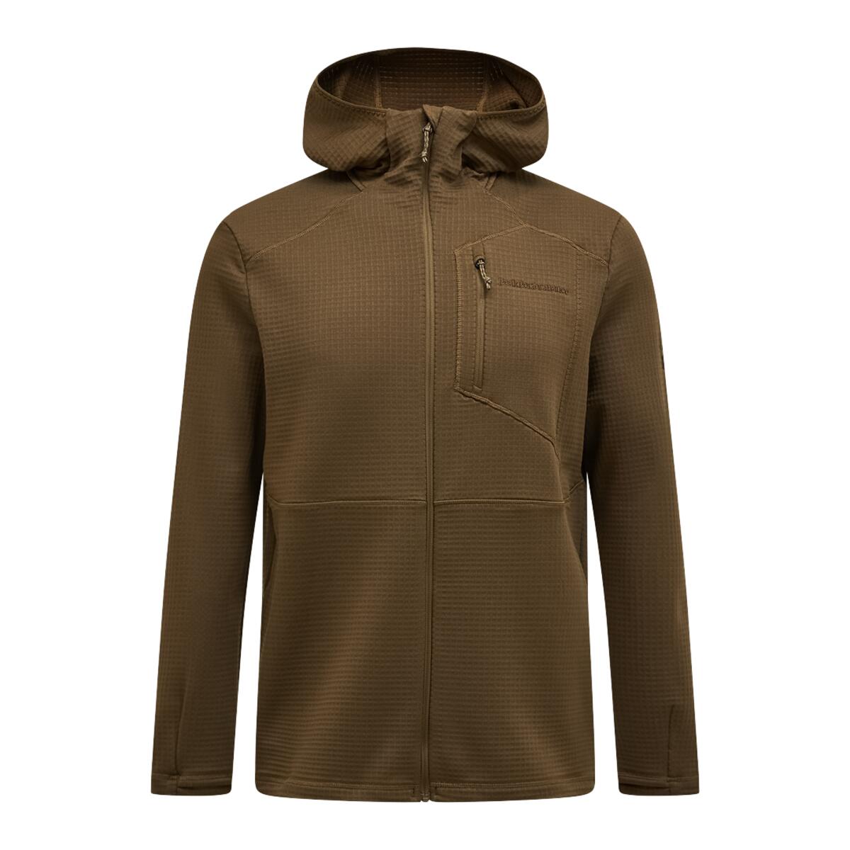 M Trail Polartec Zip Hood