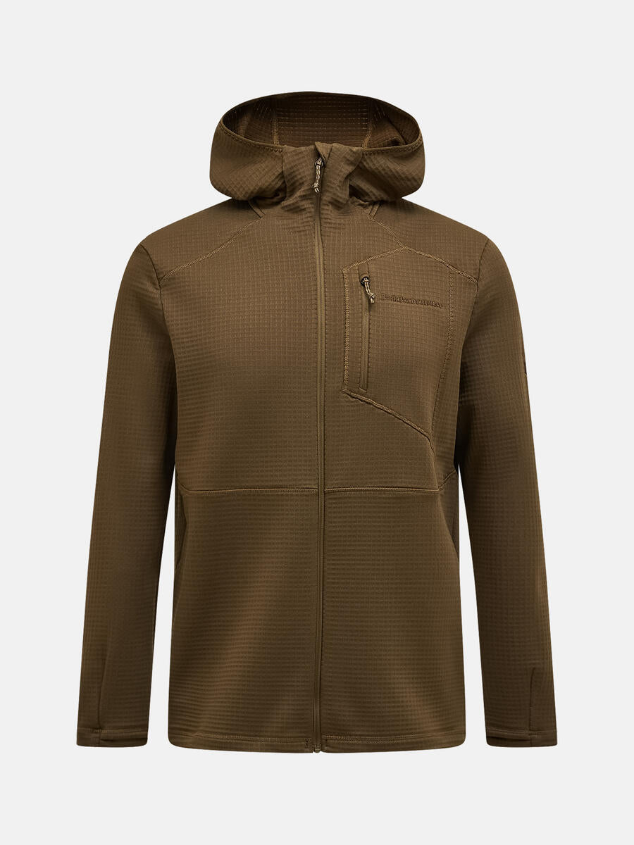 M Trail Polartec Zip Hood