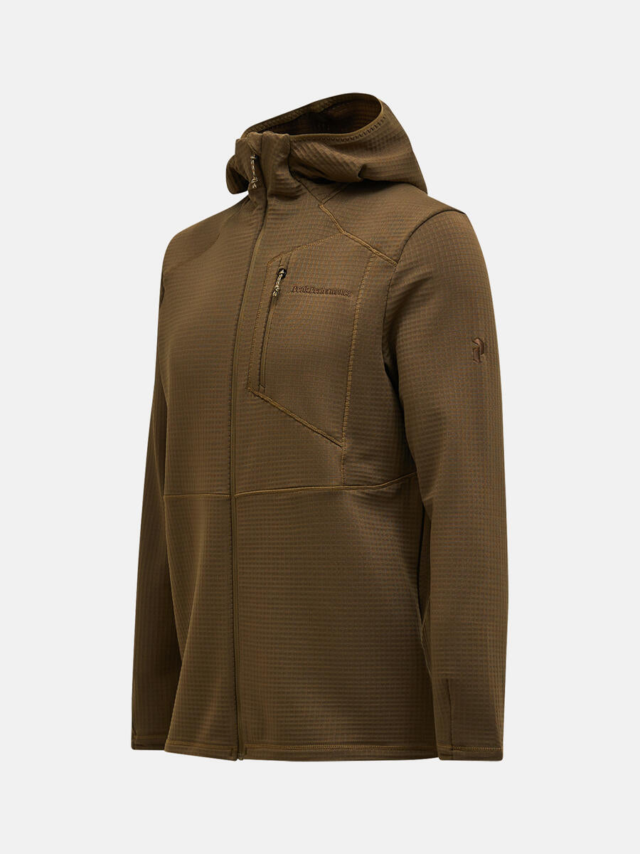 M Trail Polartec Zip Hood