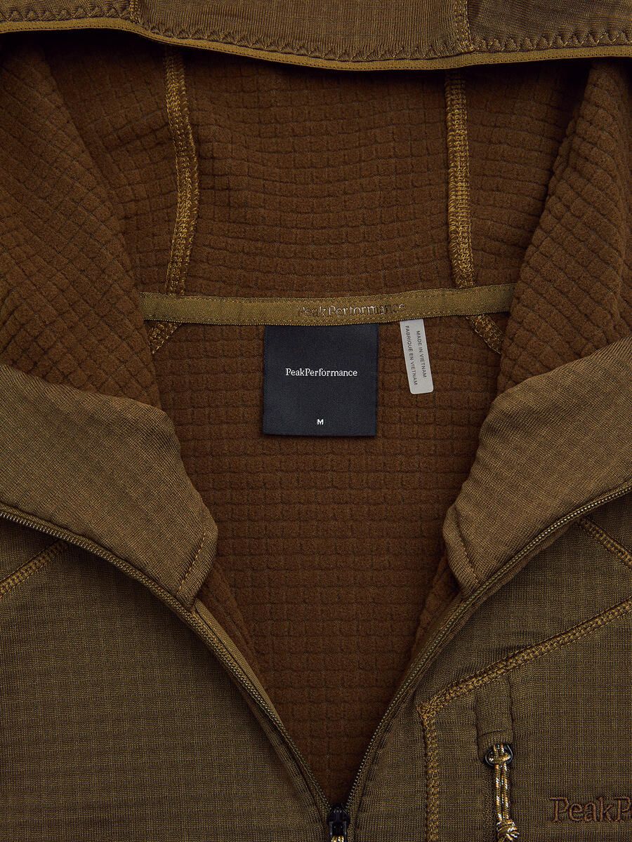M Trail Polartec Zip Hood