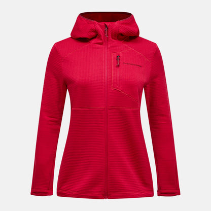 W Trail Polartec Zip Hood