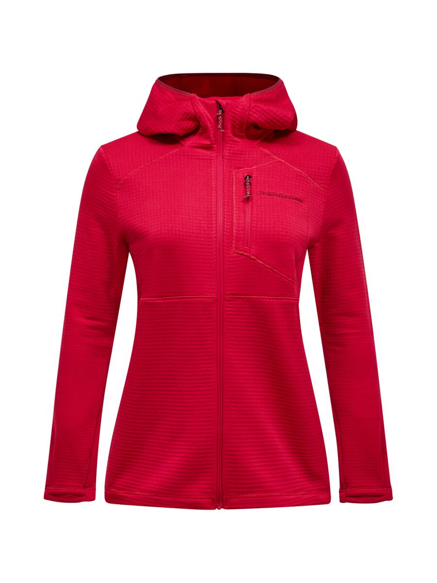 W Trail Polartec Zip Hood
