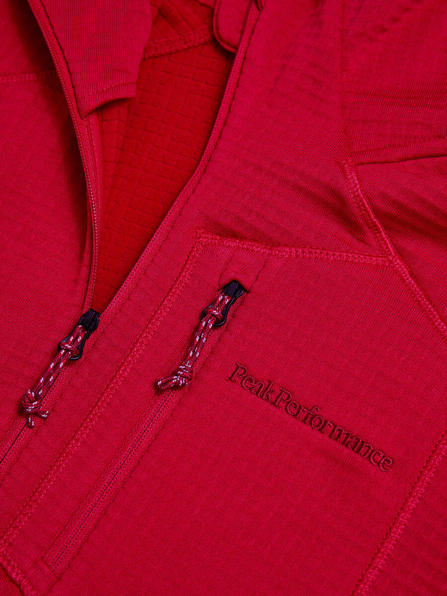 W Trail Polartec Zip Hood