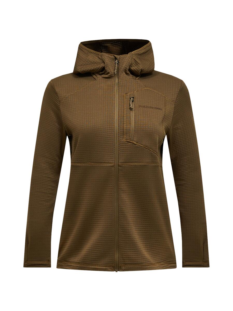 W Trail Polartec Zip Hood