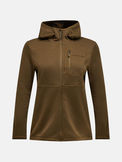 W Trail Polartec Zip Hood