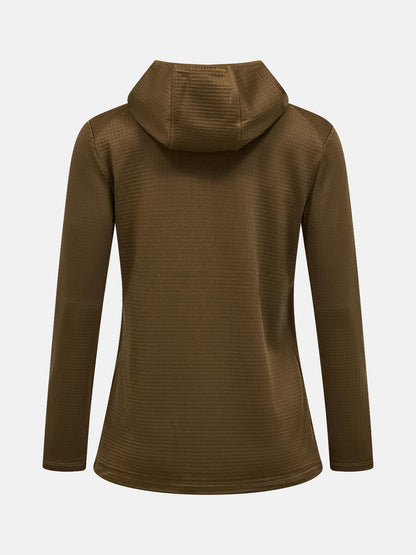 W Trail Polartec Zip Hood