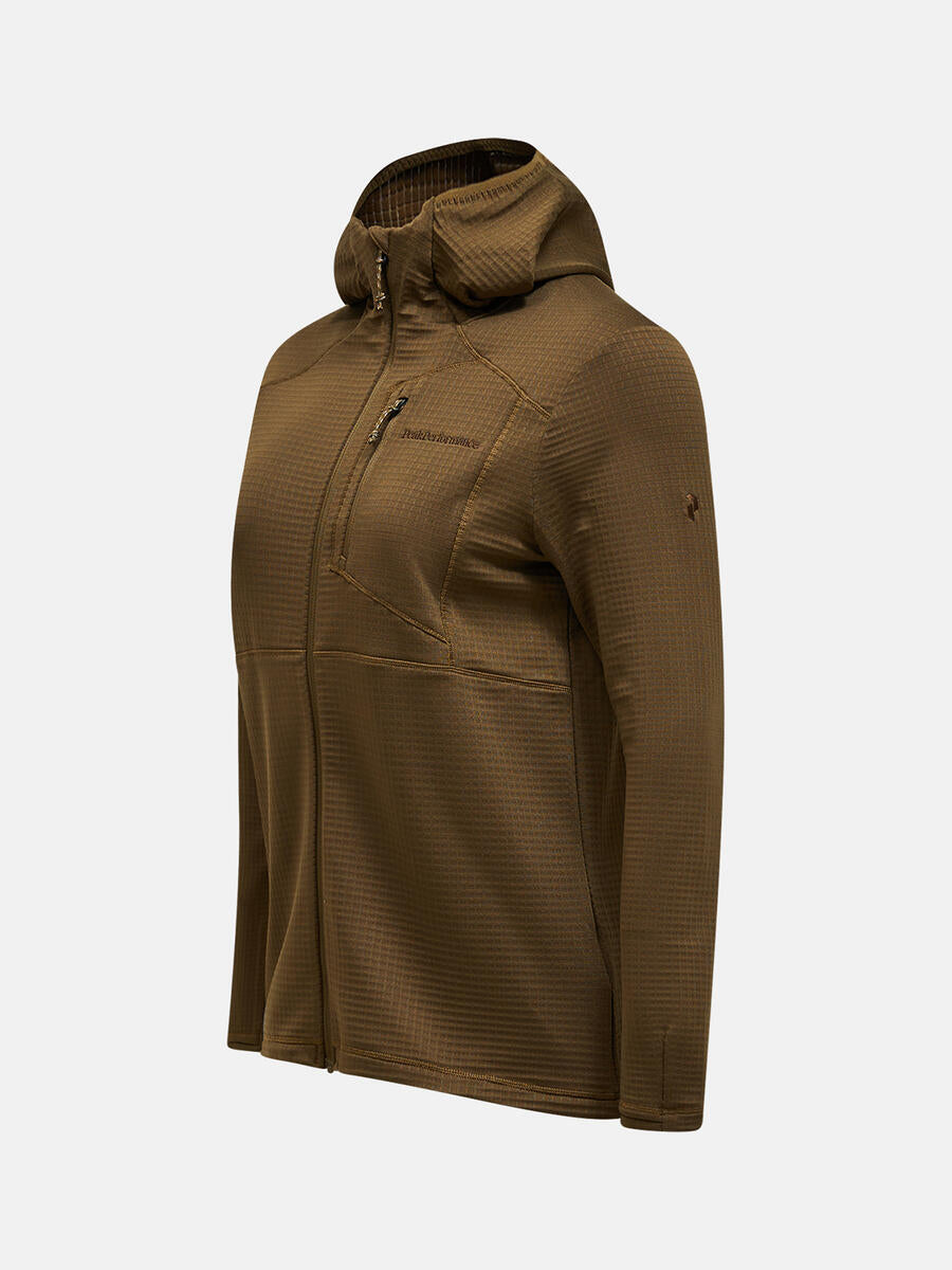 W Trail Polartec Zip Hood