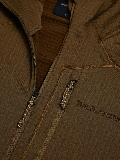 W Trail Polartec Zip Hood