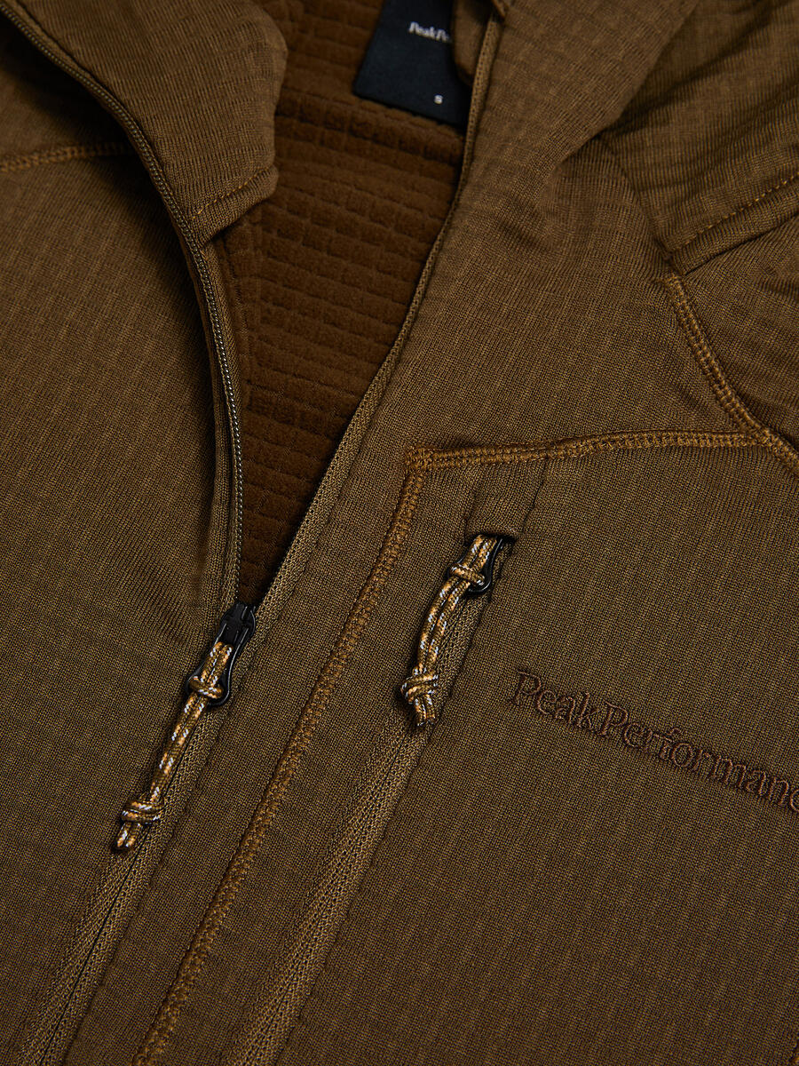 W Trail Polartec Zip Hood