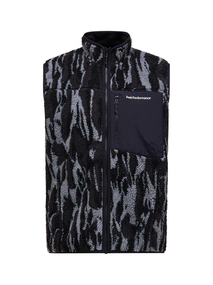 M Graphic Pile Vest