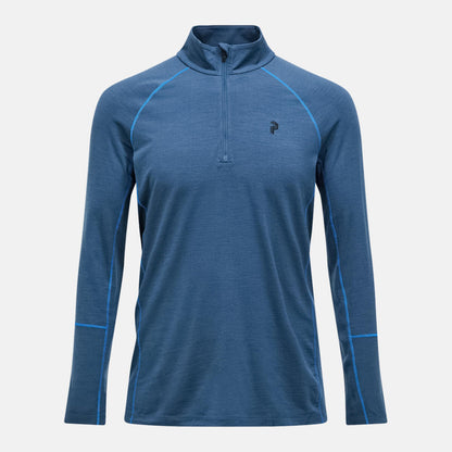 Magic Half Zip Wool-blend Baselayer Men