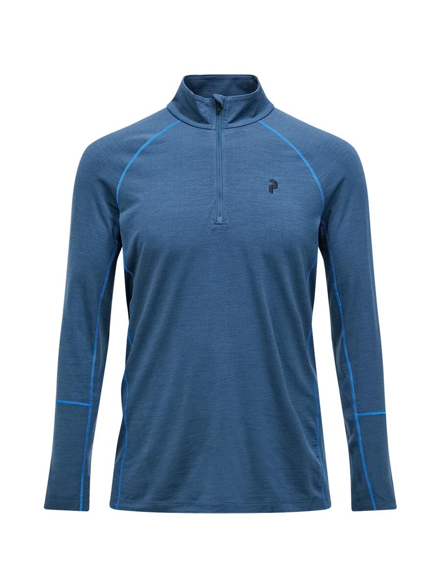 Magic Half Zip Wool-blend Baselayer Men
