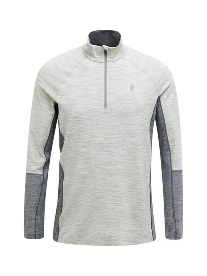 Magic Half Zip Wool-blend Baselayer Men