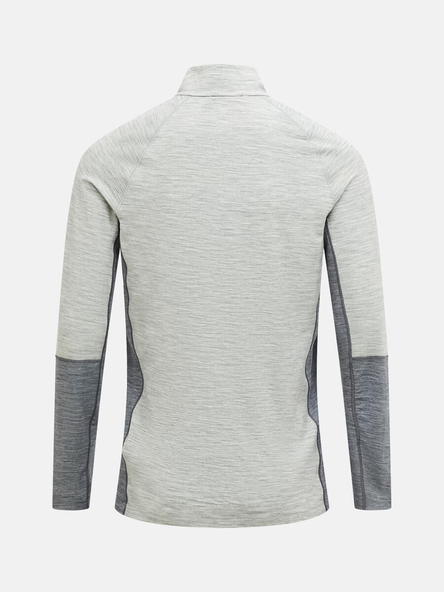 Magic Half Zip Wool-blend Baselayer Men