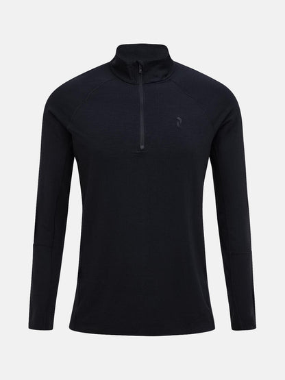 Magic Half Zip Wool-blend Baselayer Men