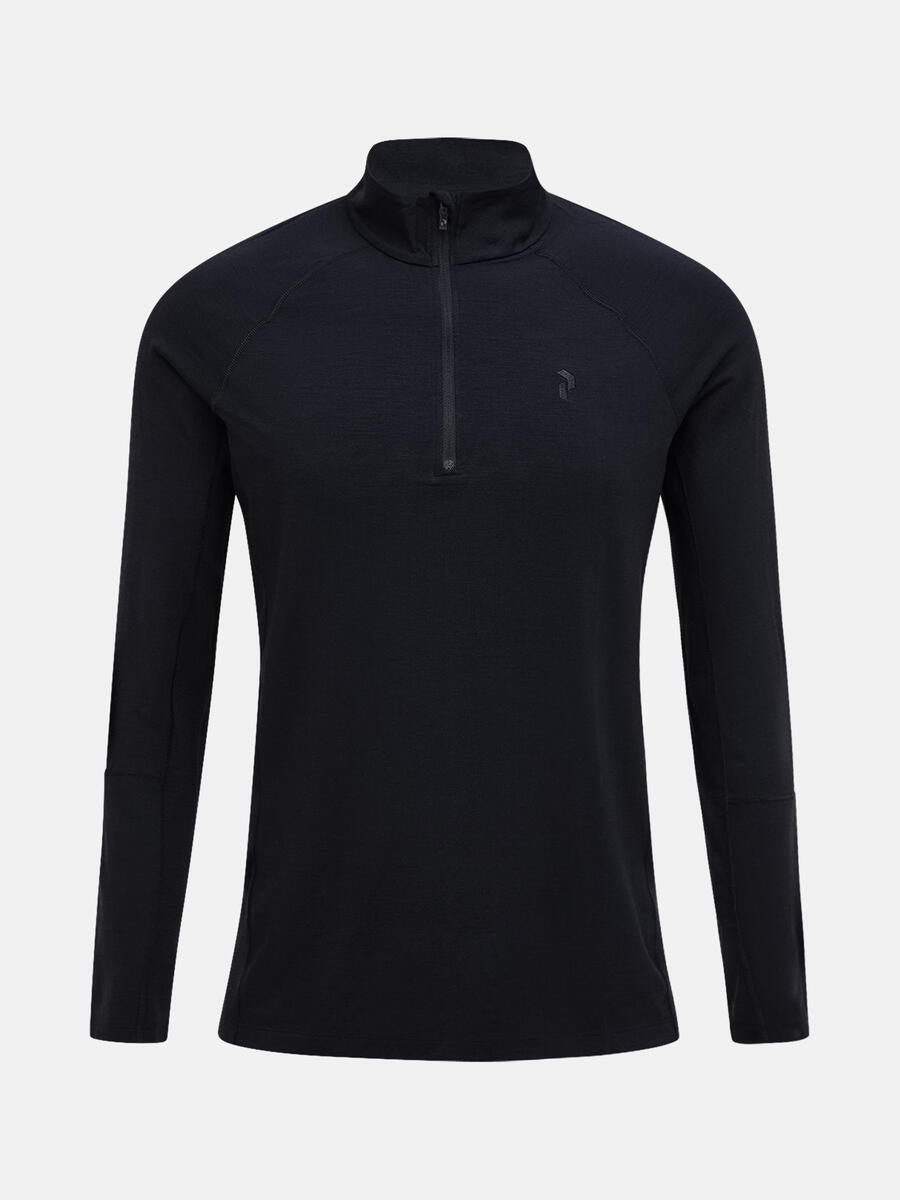 Magic Half Zip Wool-blend Baselayer Men