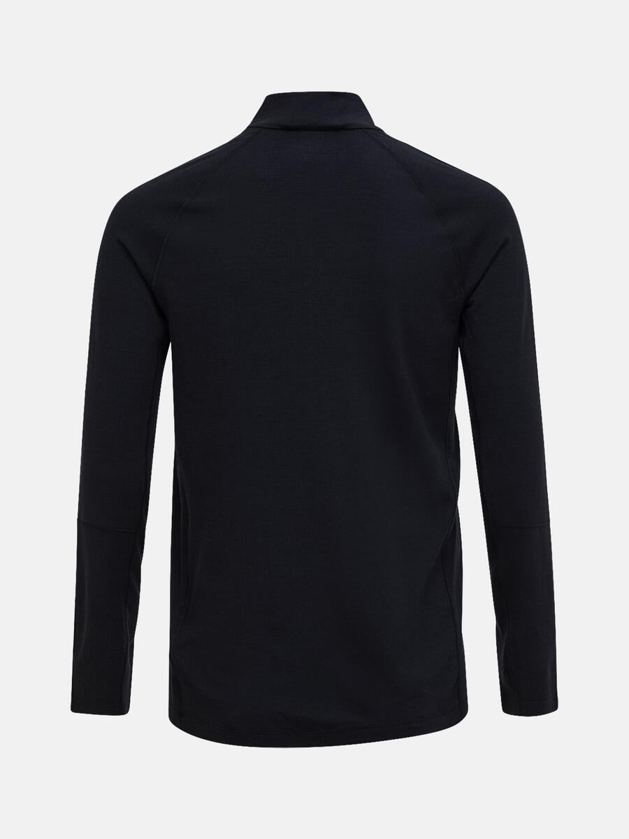 Magic Half Zip Wool-blend Baselayer Men