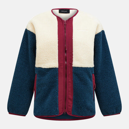 W Heavy Pile Oversized Cardigan