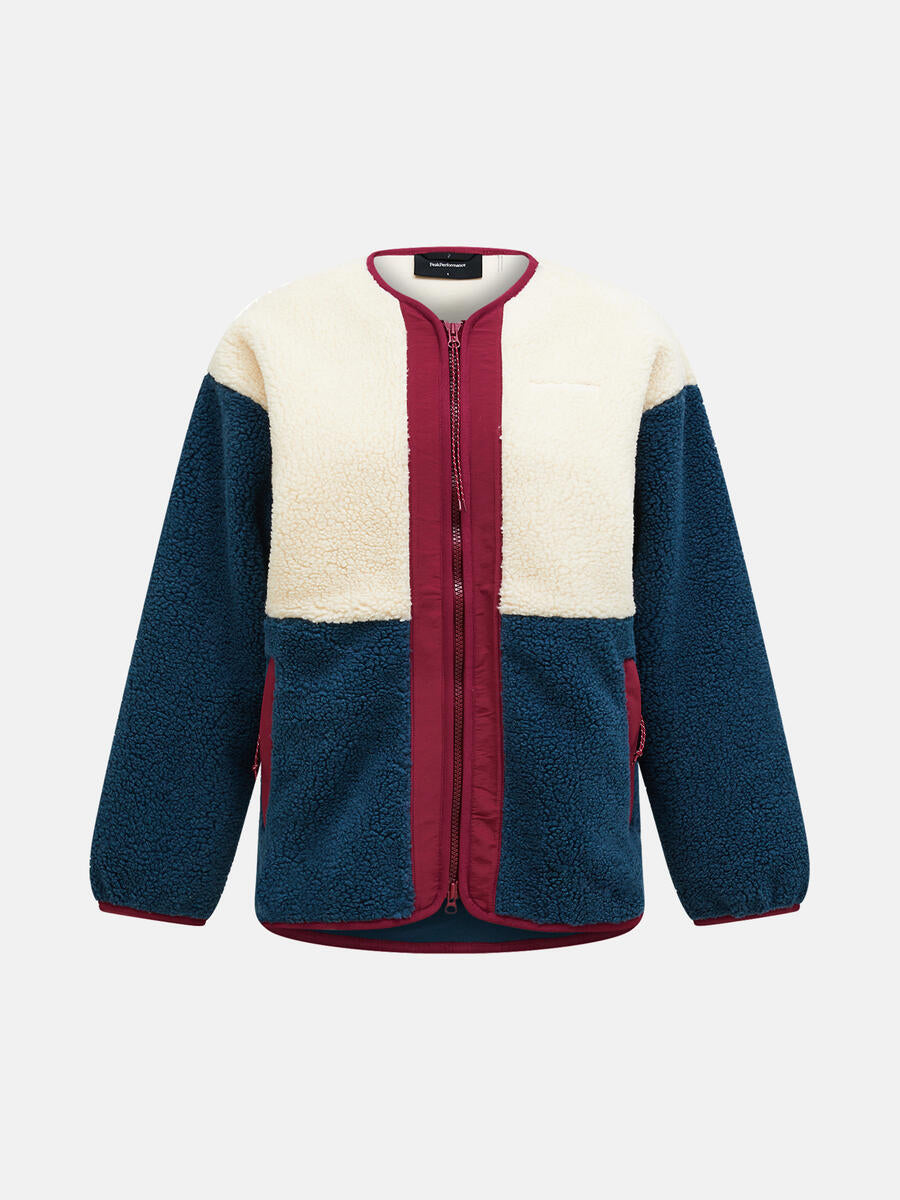 W Heavy Pile Oversized Cardigan