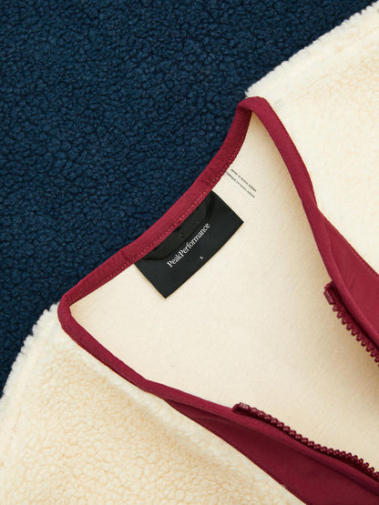 W Heavy Pile Oversized Cardigan