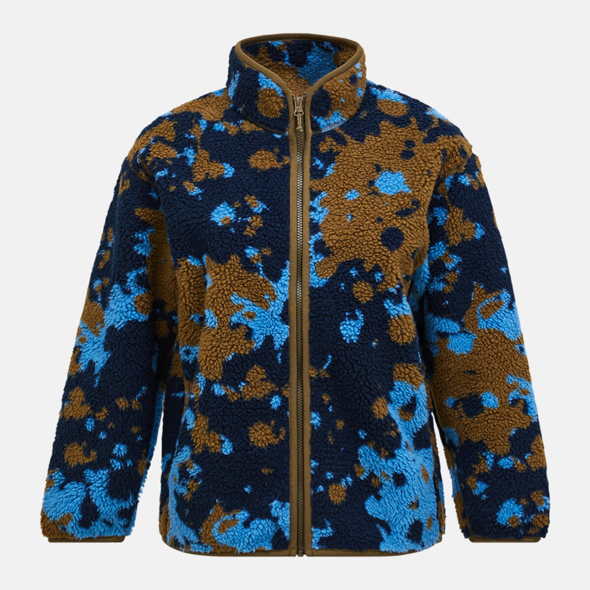 W Graphic Pile Jacket