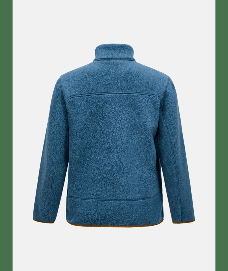 W Fleece Zip Cardigan
