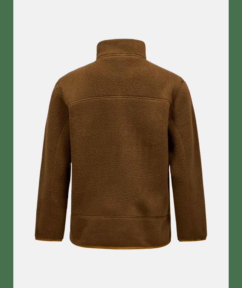 W Fleece Zip Cardigan
