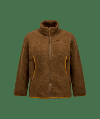 W Fleece Zip Cardigan