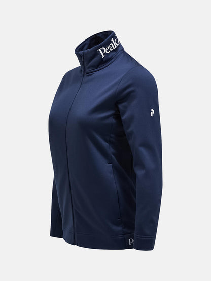 W Rider Tech Zip Jacket-BLUE SHADOW