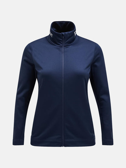 W Rider Tech Zip Jacket-BLUE SHADOW