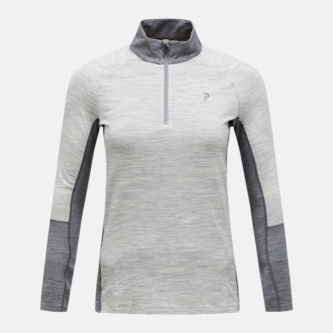 Magic Half Zip Wool-blend Baselayer Wome