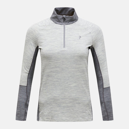 Magic Half Zip Wool-blend Baselayer Wome