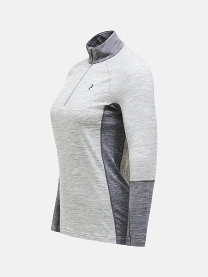 Magic Half Zip Wool-blend Baselayer Wome
