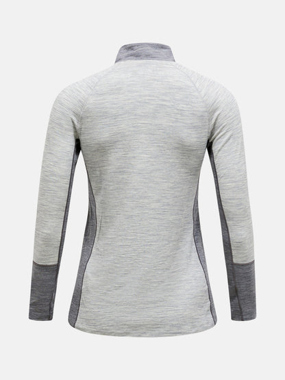 Magic Half Zip Wool-blend Baselayer Wome