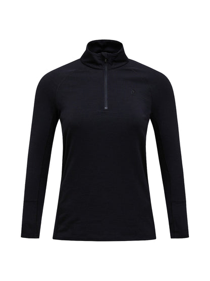 Magic Half Zip Wool-blend Baselayer Wome