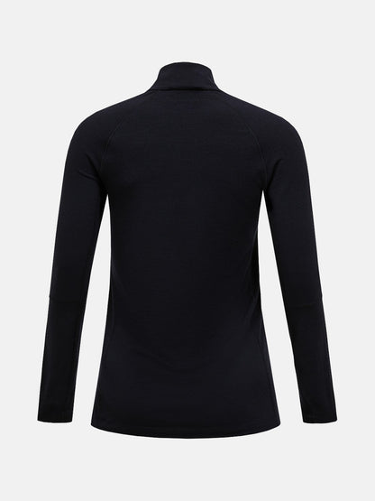 Magic Half Zip Wool-blend Baselayer Wome