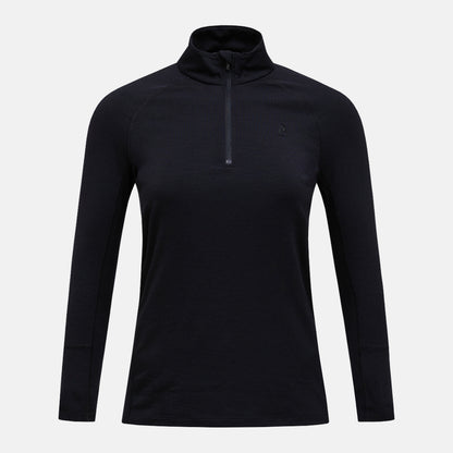 Magic Half Zip Wool-blend Baselayer Wome