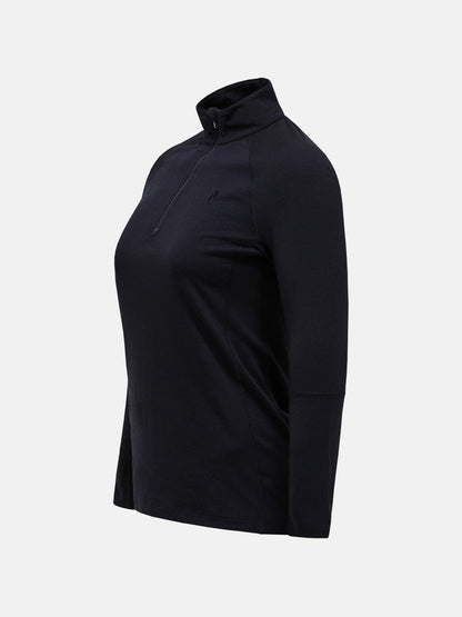 Magic Half Zip Wool-blend Baselayer Wome